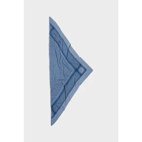 Triangle swoosh M cashmere scarf Lala Berlin, niagara