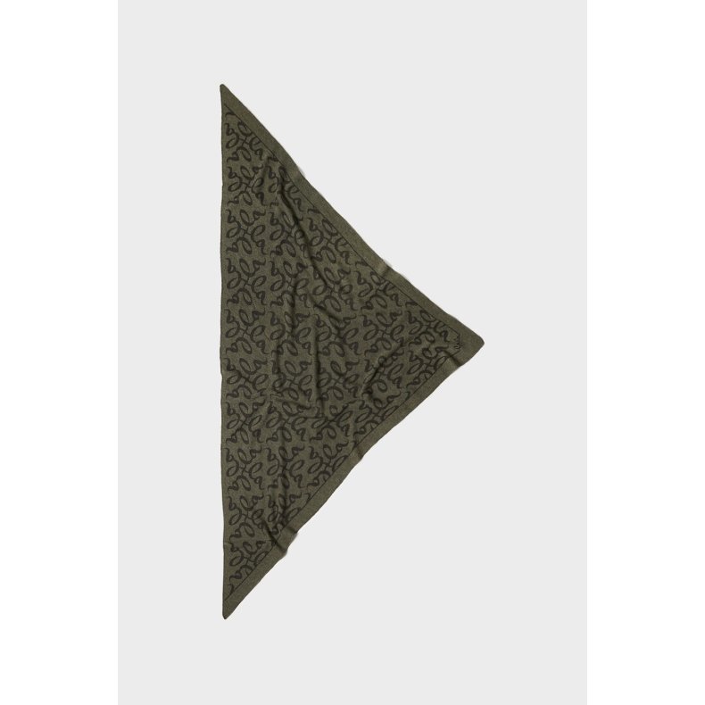 Triangle lalagram M cashmere scarf Lala Berlin, borneo
