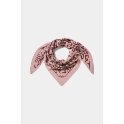 Triangle lalagram M cashmere scarf Lala Berliin, carneo
