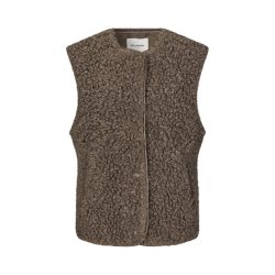 Vadall vest sl Lollys Laundry, dark mokka