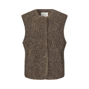 Vadall vest sl Lollys Laundry, dark mokka