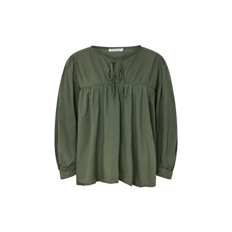 Eike cotton full sleeve blouse Rabens Saloner, macadan