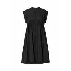Devina cotton dress Rabens Saloner, black M