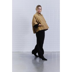 Lmedusa trench coat WithBlack, camel