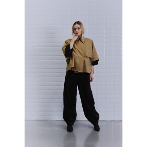 Lmedusa trench coat WithBlack, camel