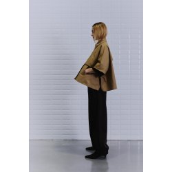 Lmedusa trench coat WithBlack, camel