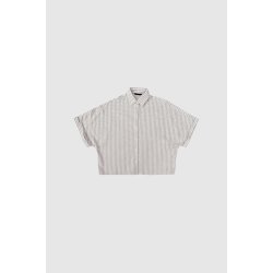 Bianca batsleeve shirt WithBlack, summer grey