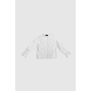 Marit Ls shirt WithBlack, white