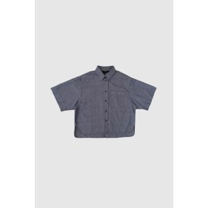 WithBlack Willow blue SS shirt, navy stripe