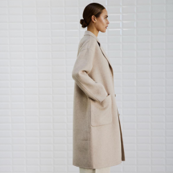 Celine mel spring coat Withblack, birch