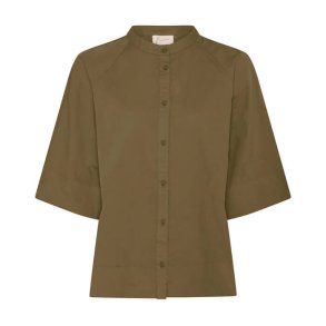 Abu dhabi 3/4 short shirt Frau, military olive