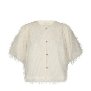 Aisa frilly blouse Neo Noir, creme