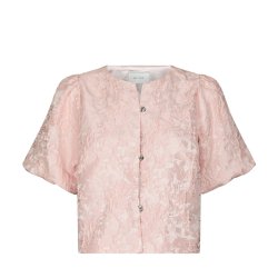 Aisa soft brocade blouse Neo Noir, light pink