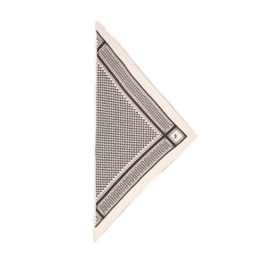 Triangle trinity classic M cashmere Lala Berlin, alasbastro off white