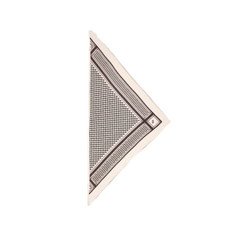 Triangle trinity classic M cashmere Lala Berlin, alasbastro off white