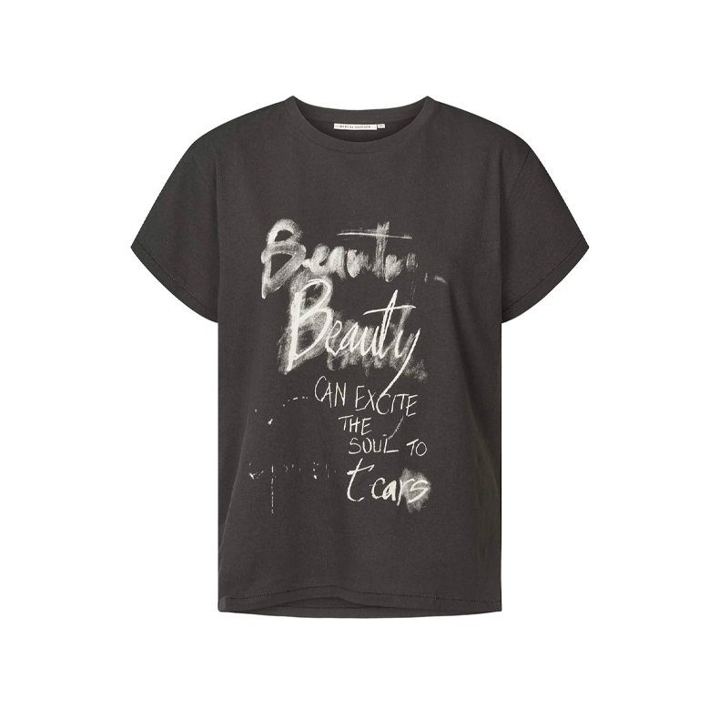 Ambla beauty t-shirt Rabens Saloner, faded black