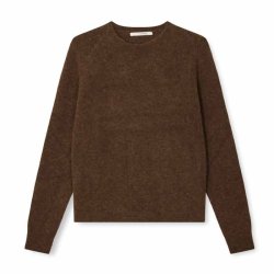 Anika strik Sibin Linnebjerg, brown