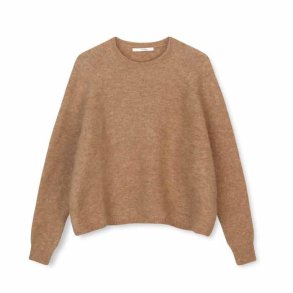 Anika strik Sibin Linnebjerg, camel