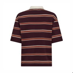 Augustacc stripe polo tee Co'couture, winered