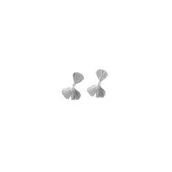 Autumn leaf earrings Pernille Corydon, silver