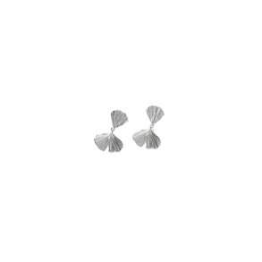 Autumn leaf earrings Pernille Corydon, silver