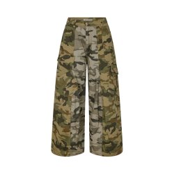 Niva camo patchwork pants Rabens Saloner, camo combo
