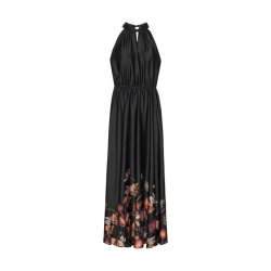 Ava maxi dress Karmamia, black blossom