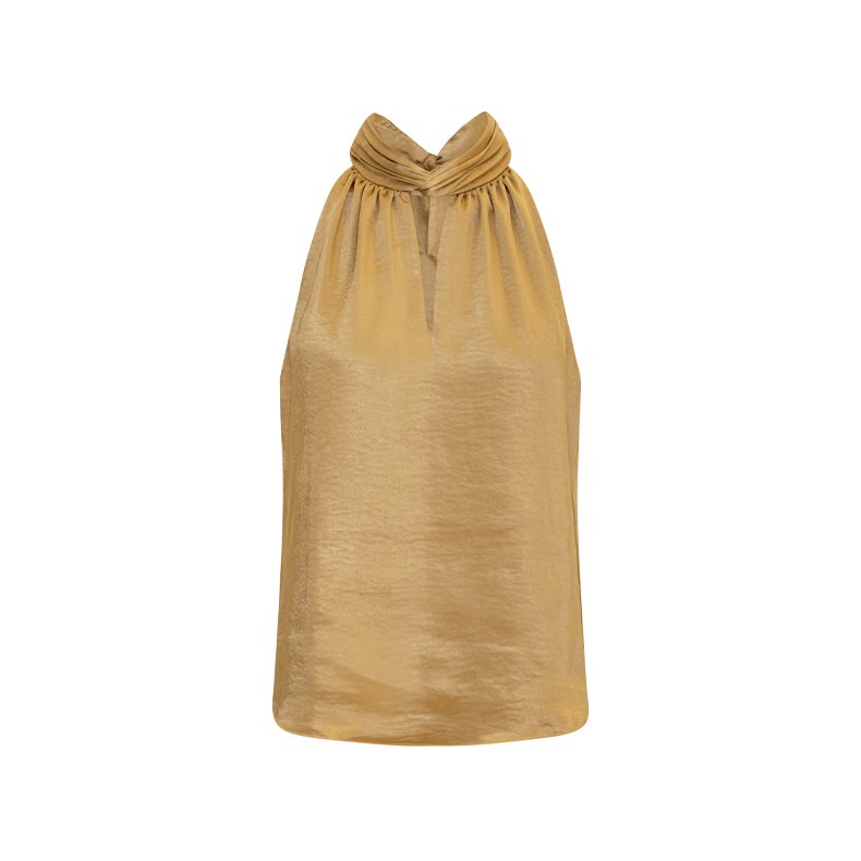 Ava top Karmamia, rich gold