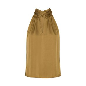 Ava top Karmamia, semi rich gold