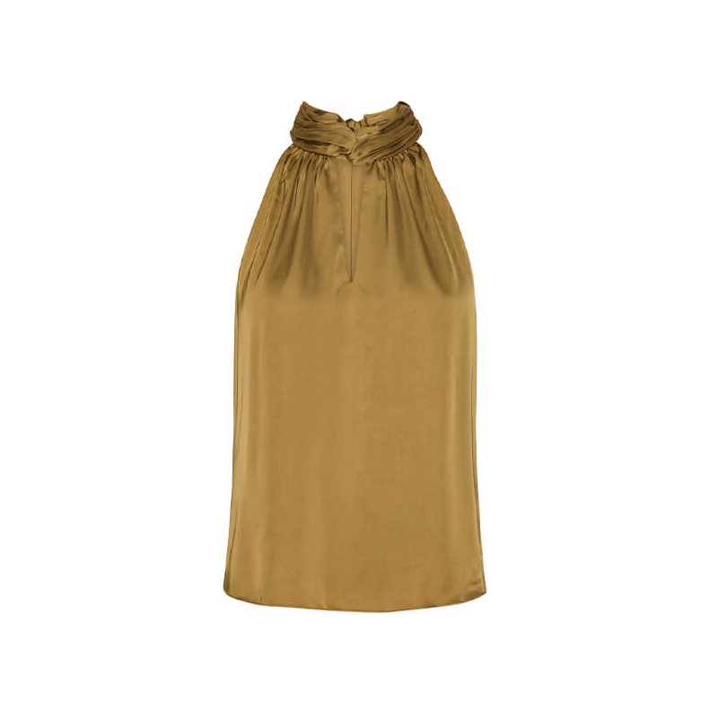 Ava top Karmamia, semi rich gold