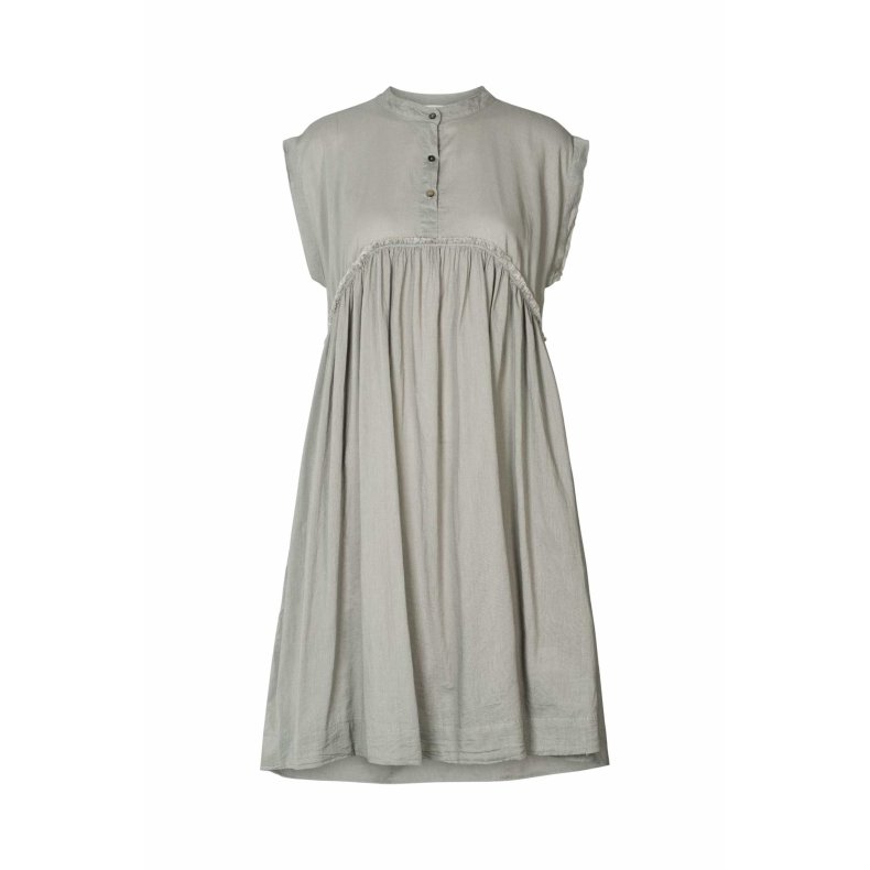 Devina cotton dress Rabens Saloner, cement