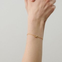 Clover bracelet Pernille Corydon, gold