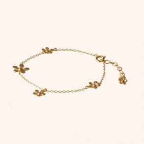 Wild poppy bracelet Pernille Corydon, gold