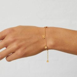 Wild poppy bracelet Pernille Corydon, gold