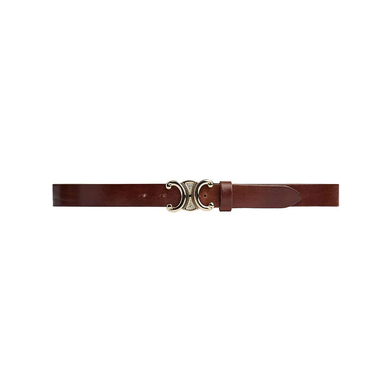 Depeche Jeans belt, dark brown