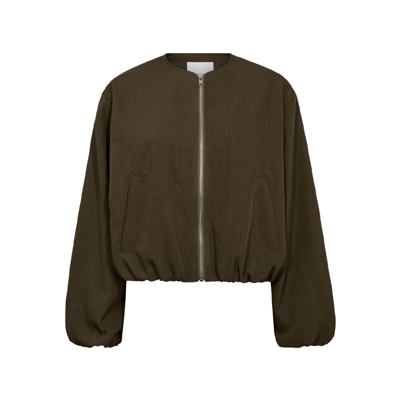 Lunacc balloon zip jacket Co'Couture, millitary black