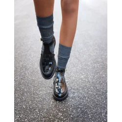 Sko loafers Billi Bi, black egeo calf