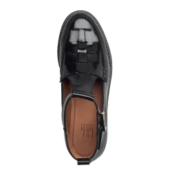 Sko loafers Billi Bi, black egeo calf