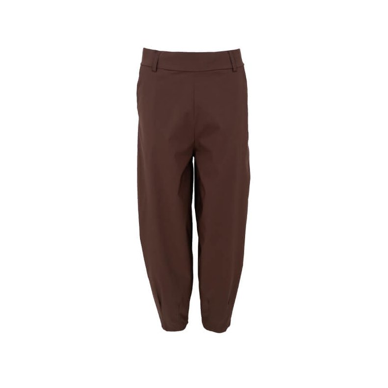 Beate barrel pant Black Colour, mocca