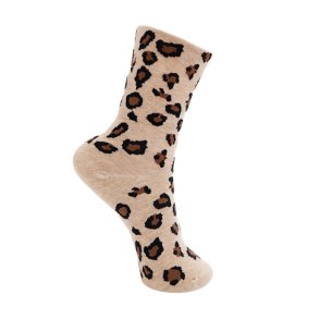 Bccalla leo sock Black Colour, beige