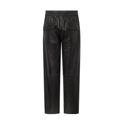 Bella HW pants full length Depeche, black 