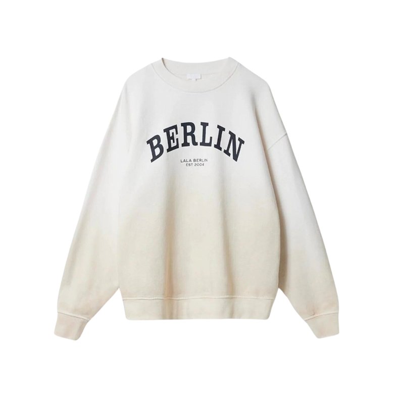 Berlin cotton sweatshirt Lala Berlin, cream