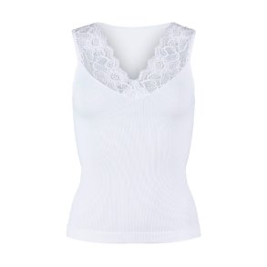 Belen v-lace top Tim & Simonsen, bianco