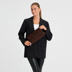 Bilbao clutch Depeche, chocolate