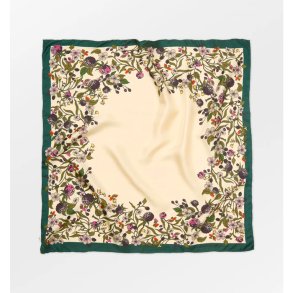 Autumn blackberry sia scarf Beck Sndergaard, birch white