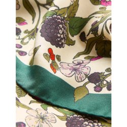 Autumn blackberry sia scarf Beck Sndergaard, birch white