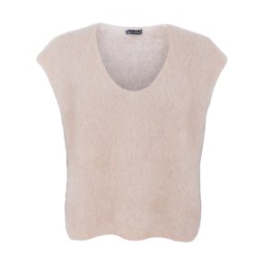 Bjoerk pullover vest Black Colour, latte