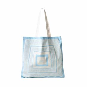 Maja canvas tote Lala Berlin, heritage stripe blue