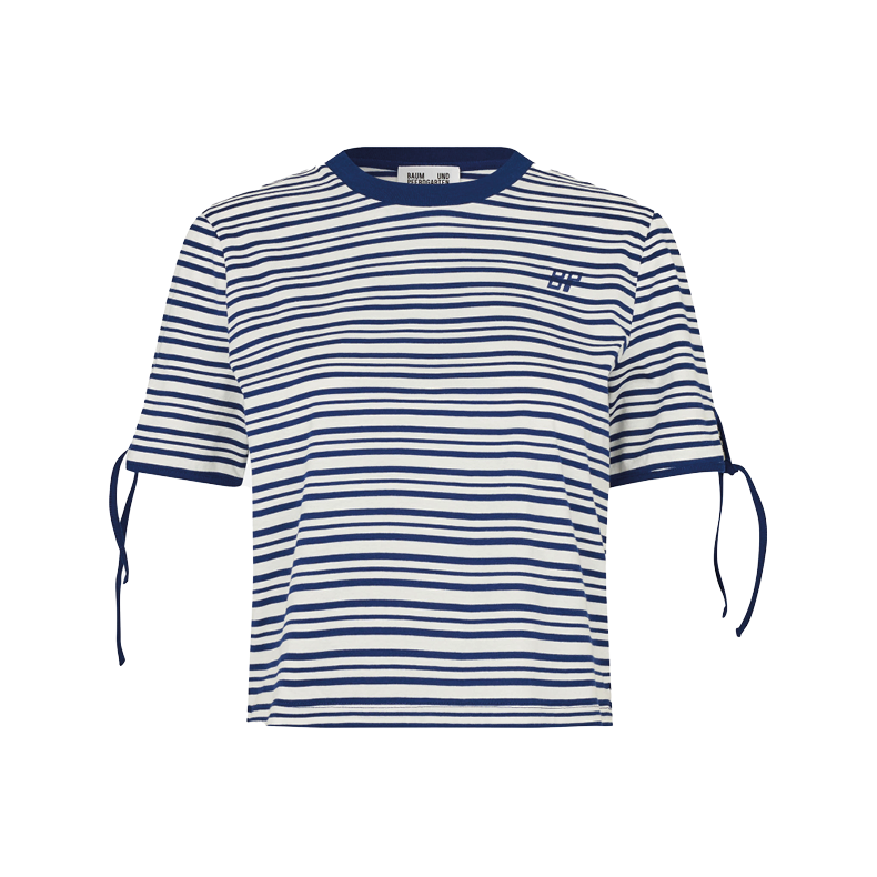 Janet t-shirt Baum und Pferdgarten, derby blue stripe