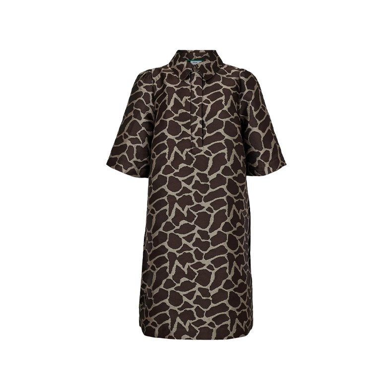 Numing dress Nmph, black coffee